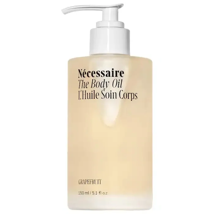 Nécessaire The Body Oil Grapefruit – Multi-Nutrient Treatment Oil With Peptides, Ceramides + Capsaicin
