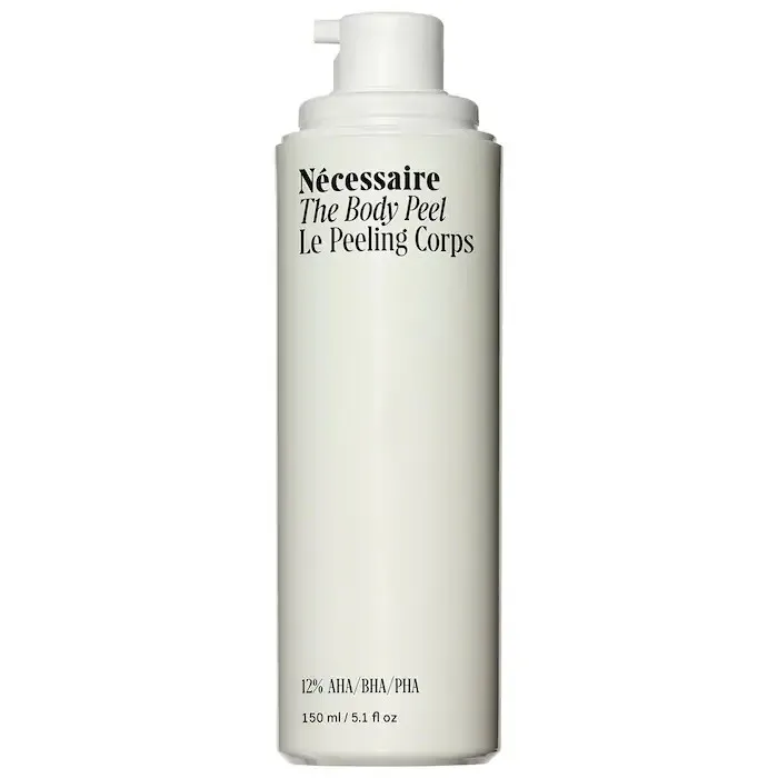 Nécessaire The Body Peel – Resurfacing Serum with 12% AHA/BHA/PHA, 1% Resveratrol + Peeling Peptide