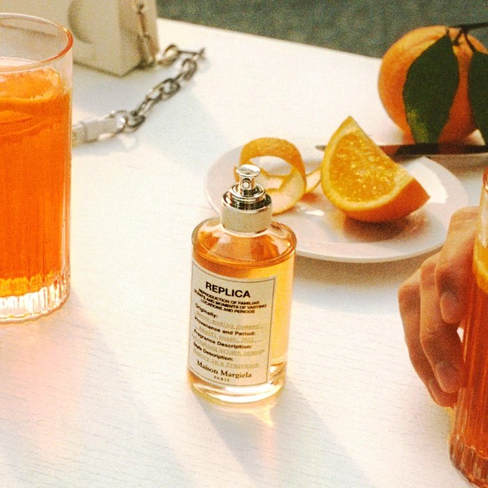 Maison Margiela ‘REPLICA’ Never-ending Summer Eau de Toilette with Orange and Spritz Accord