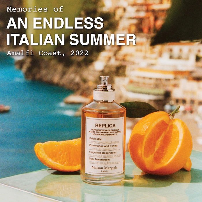 Maison Margiela ‘REPLICA’ Never-ending Summer Eau de Toilette with Orange and Spritz Accord