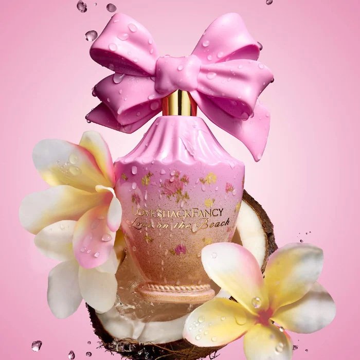 LoveShackFancy Love on the Beach Eau de Parfum with Coconut & Frangipani