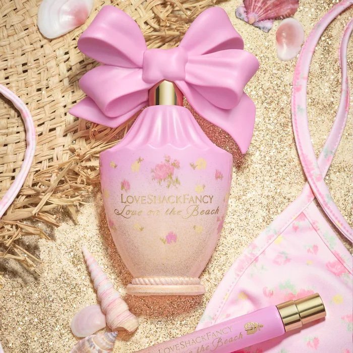 LoveShackFancy Love on the Beach Eau de Parfum with Coconut & Frangipani