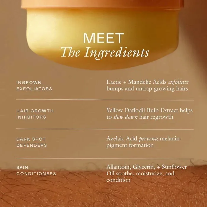 EADEM Smooth Slate Ingrown Hair + Dark Spot Serum with AHAs, Azelaic Acid for Body & Face