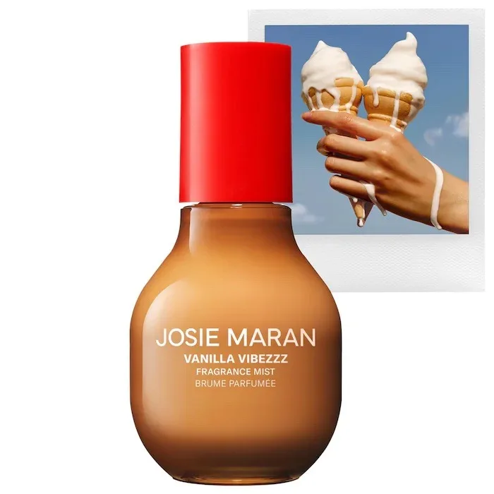 Josie Maran Vanilla Vibezzz – Body + Hair Fragrance Mist with 100% Natural Scents