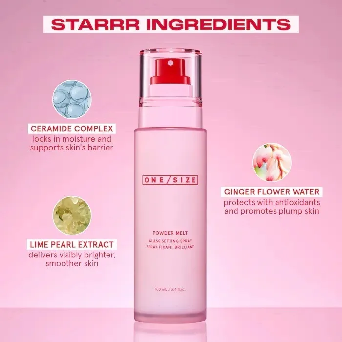 ONE/SIZE by Patrick Starrr Powder Melt Glass Setting Spray