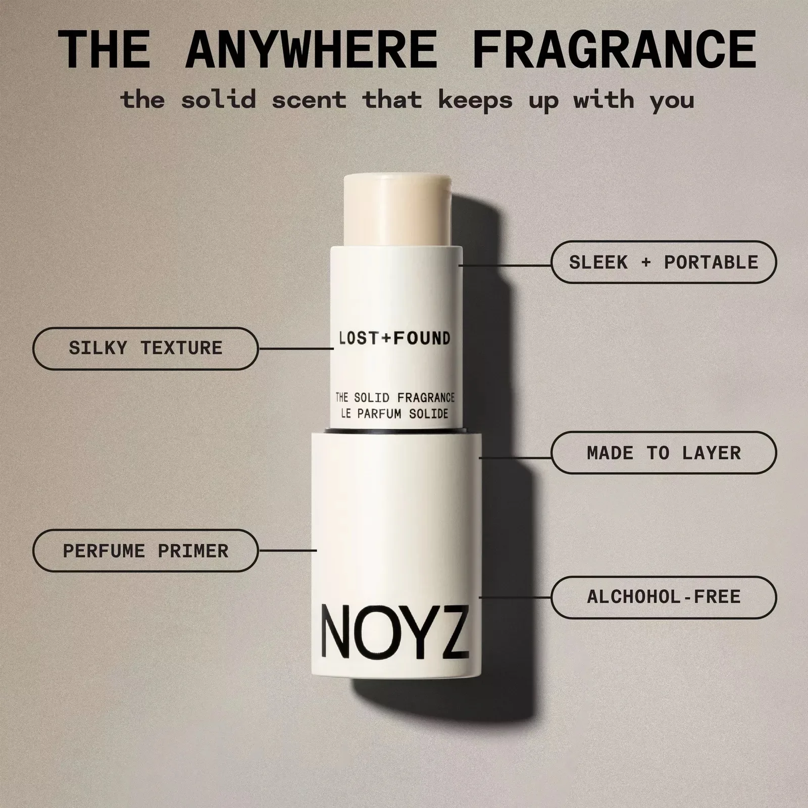 NOYZ The Solid Fragrance – Lost + Found