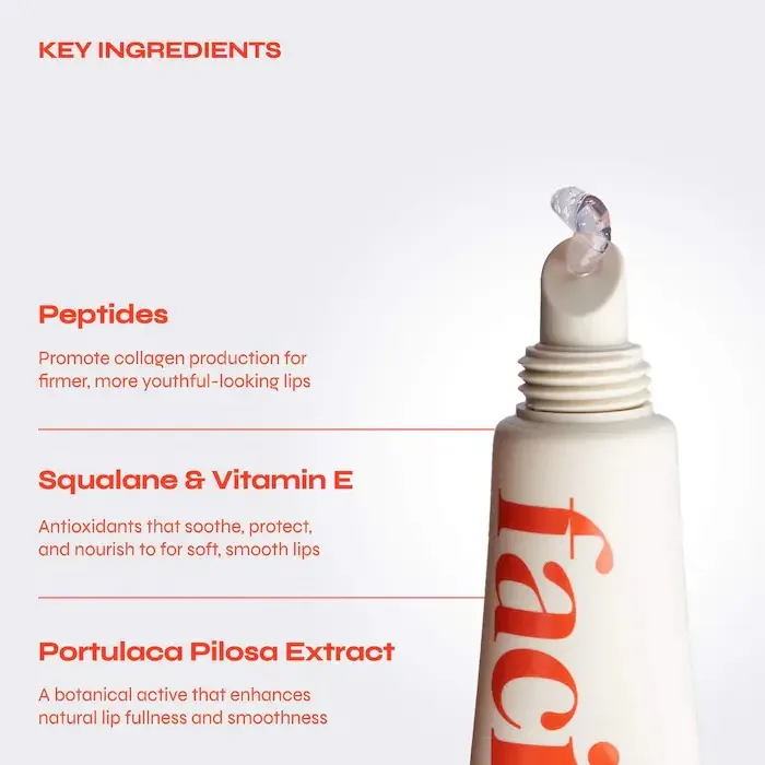 Facile Lip Jelly Hydrating Glossy Peptide Treatment