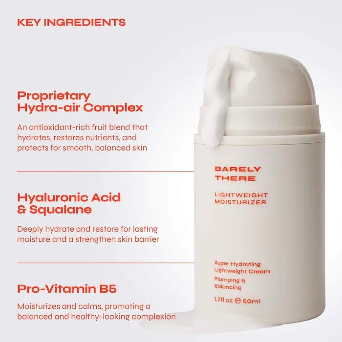 Facile Barely There Hyaluronic Acid Lightweight Moisturizer