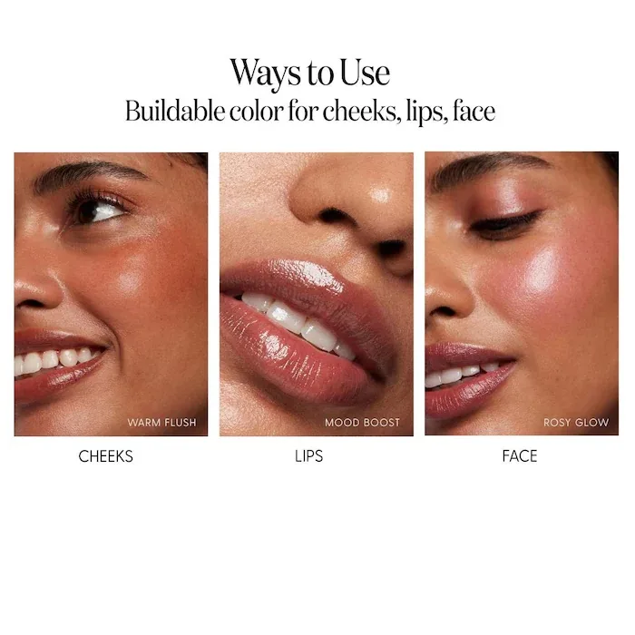 Iris&Romeo Ceramide Multi-balm Lip+Cheek Cream Blush Stick