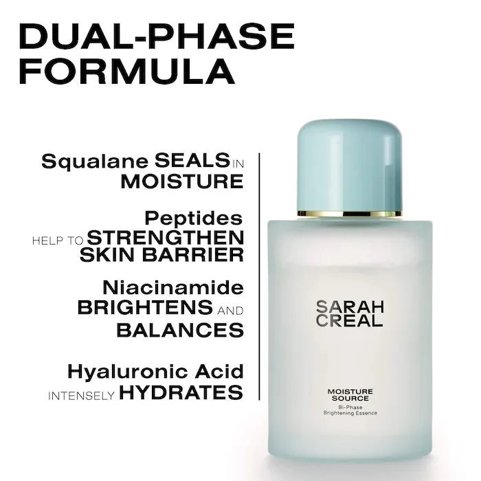 Sarah Creal Moisture Source Brightening and Hydrating Essence with Hyaluronic Acid
