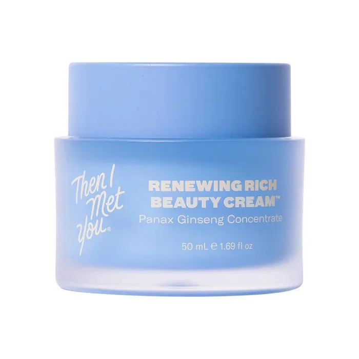 Then I Met You Renewing Rich Deep Hydration Cream with Ginseng and Squalane