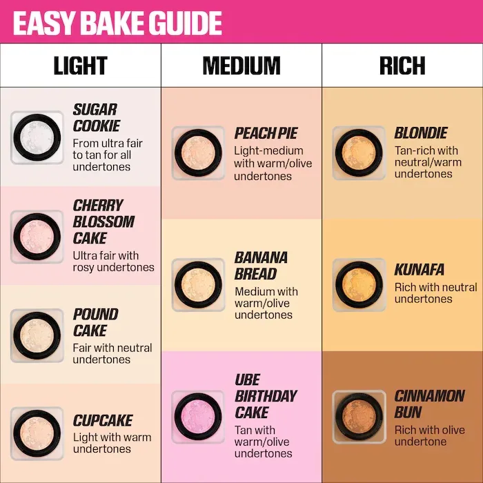 HUDA BEAUTY Easy Bake Blurring Loose Baking & Setting Powder