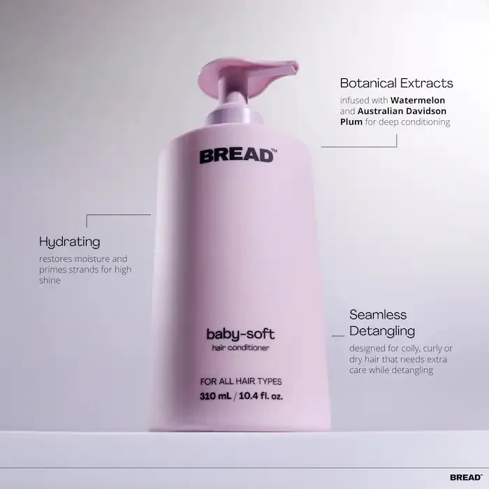 BREAD BEAUTY SUPPLY Baby-Soft: Hydrating Ceramide Hair Conditioner