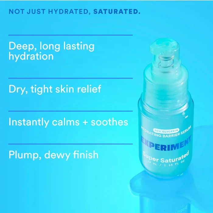 Experiment Super Saturated Hydrating Barrier Serum with 30% Glycerin + Polyglutamic Acid