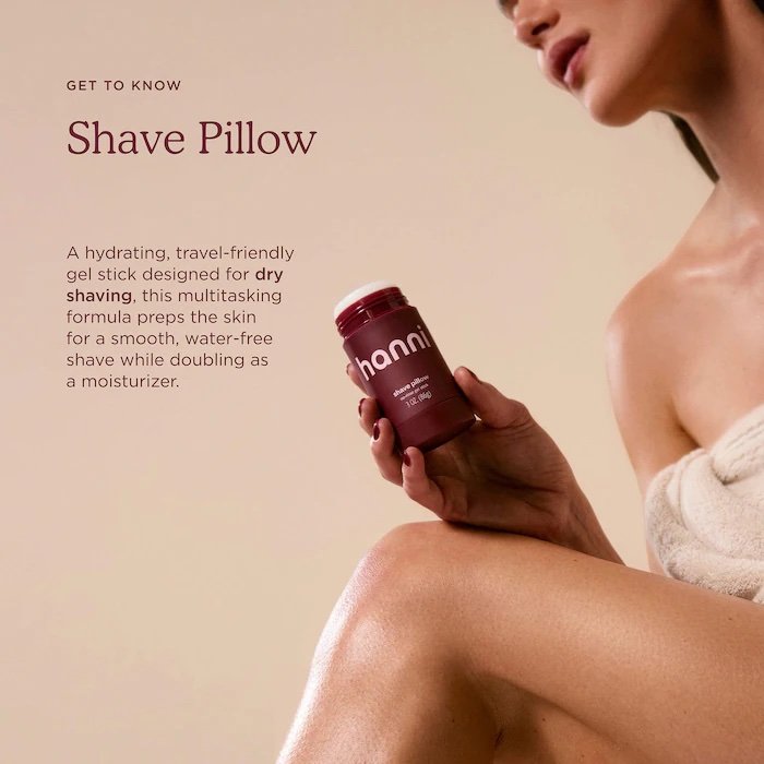 Hanni Shave Pillow Moisturizing Body Gel