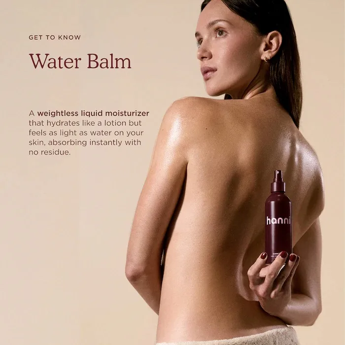 Hanni Water Balm Instant Hydration Body Moisturizer Mist