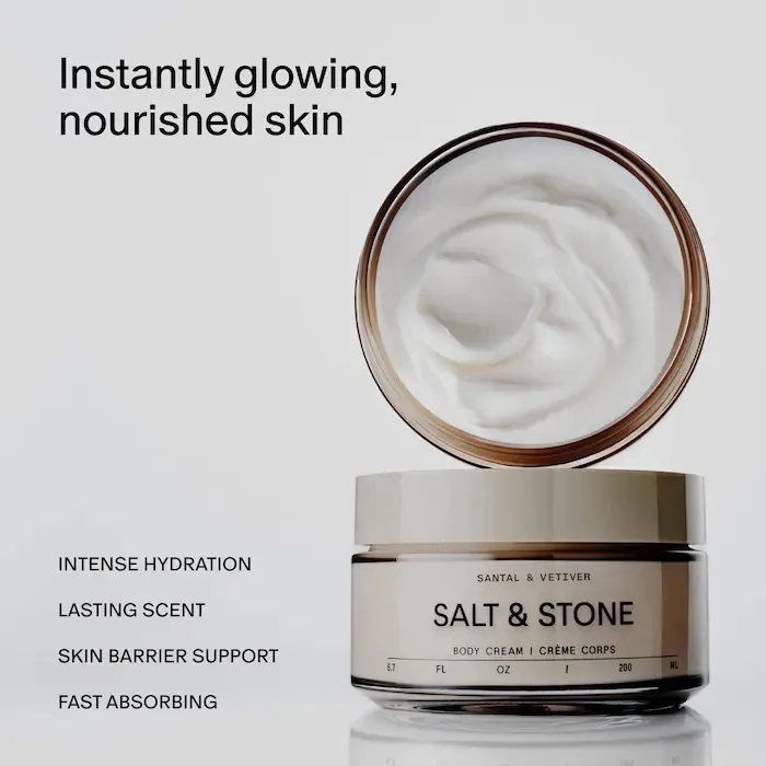Salt & Stone Santal & Vetiver Body Cream