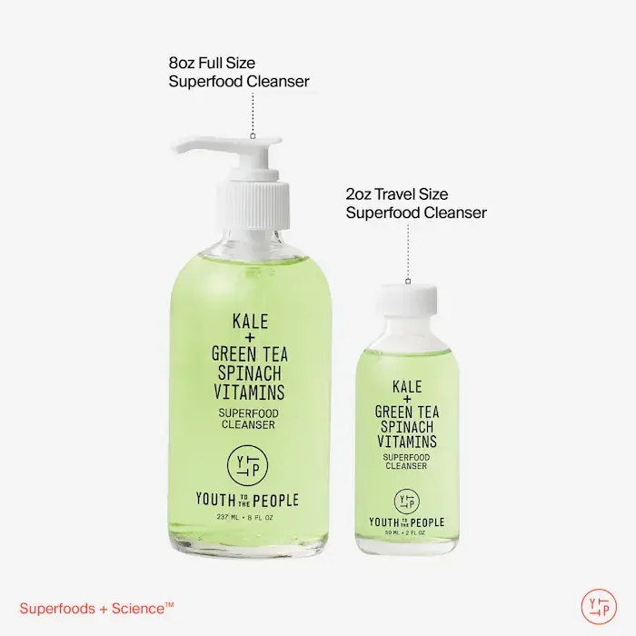Youth To The People The Headliners Superfood Antioxidant Cleanser Skincare Set