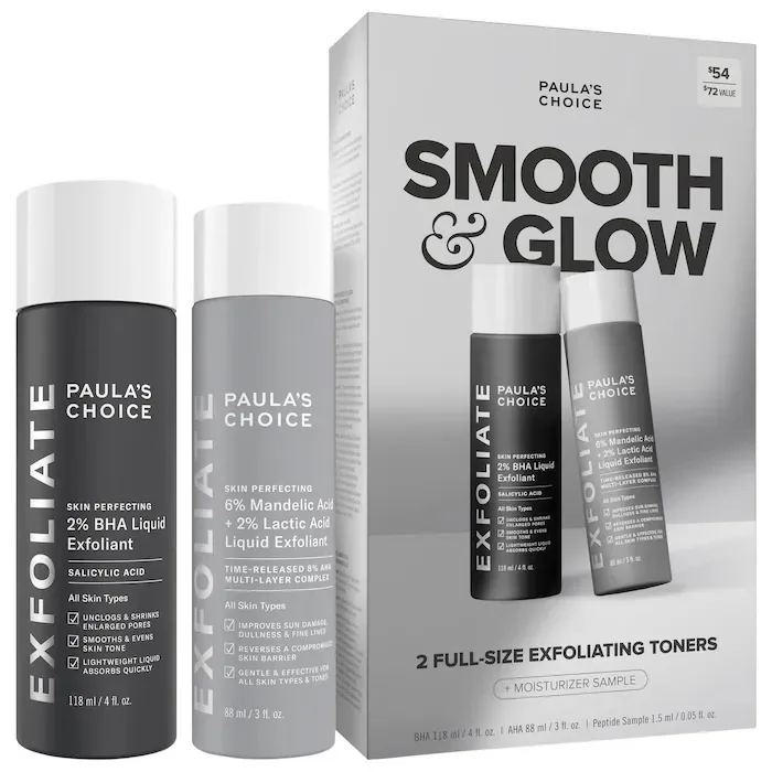 Paula’s Choice Smooth & Glow Gift Set for clearer, brighter skin