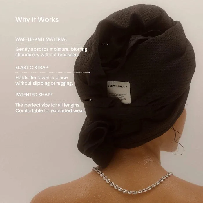Crown Affair The Hair Towel