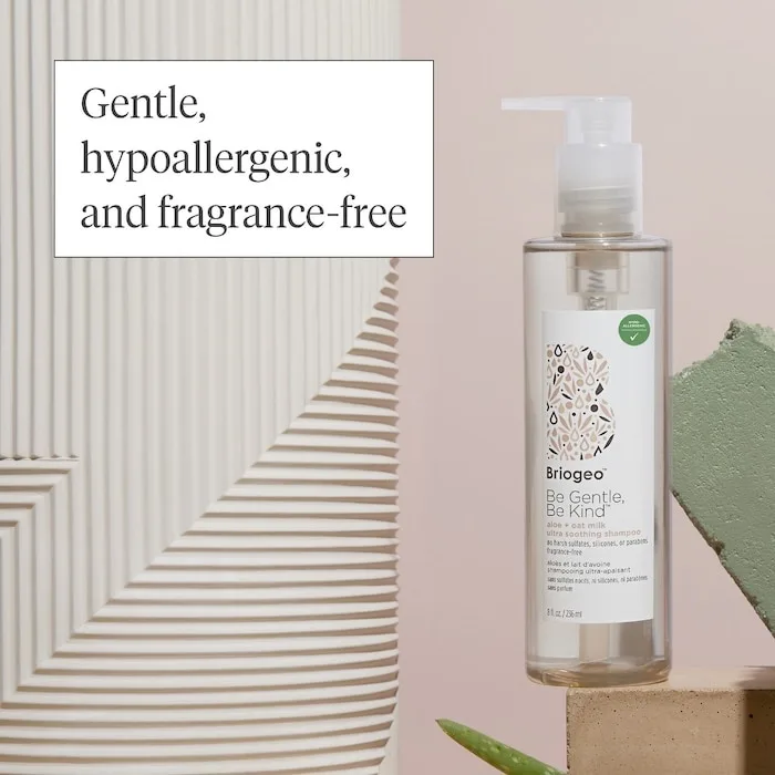 Briogeo Be Gentle, Be Kind Aloe + Oat Milk Ultra Soothing Fragrance-free Hypoallergenic Shampoo