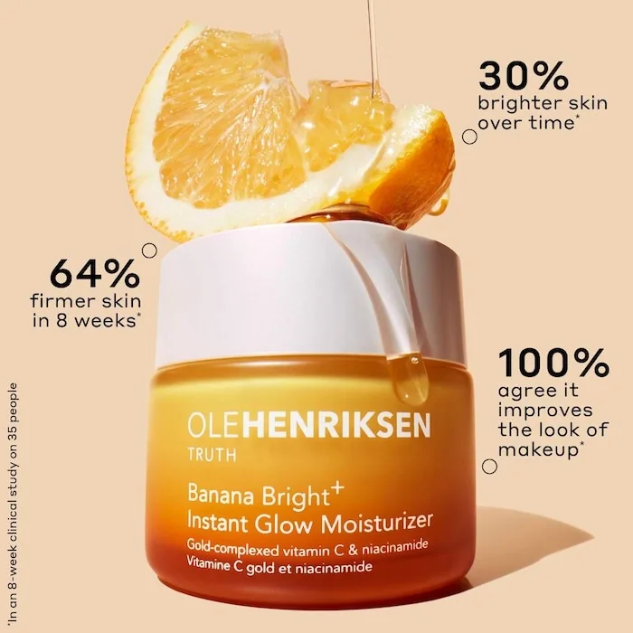 OLEHENRIKSEN Banana Bright+ Instant Glow Moisturizer with Niacinamides and Vitamin C
