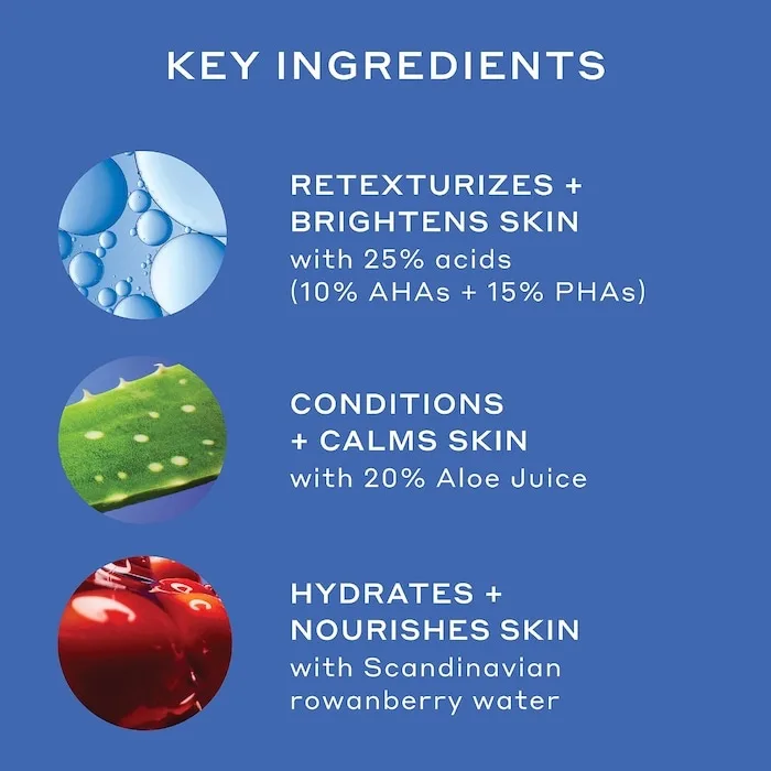 OLEHENRIKSEN Dewtopia 25% AHA + PHA Flash Facial Exfoliating Face Mask