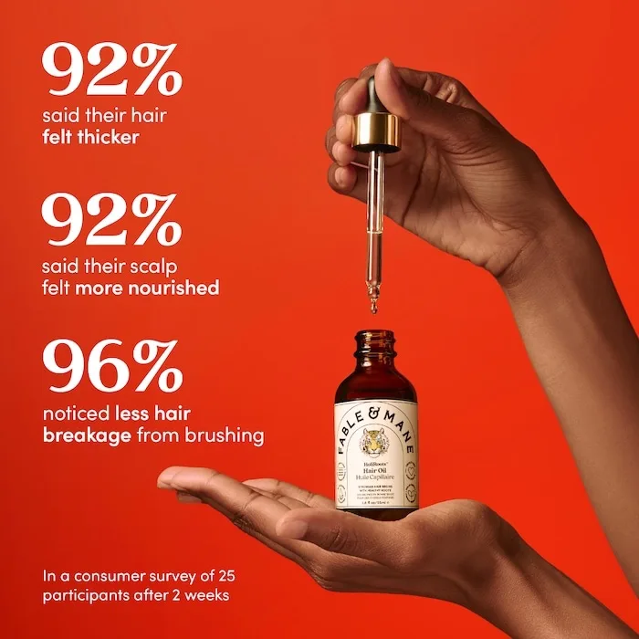 Fable & Mane HoliRoots™ Pre-Wash Scalp & Hair Treatment Oil