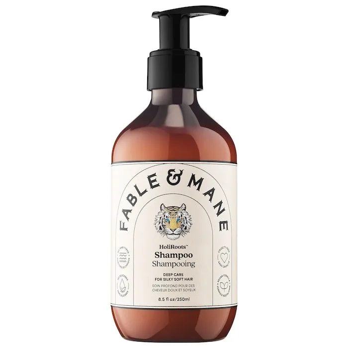 Fable & Mane Hydrating Shampoo for Thick, Dry, Damaged Hair