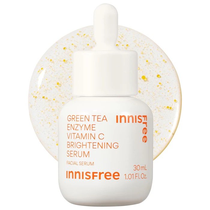 innisfree Rapid Vitamin C Korean Brightening Serum for Dark Spots + Post-Breakout Marks