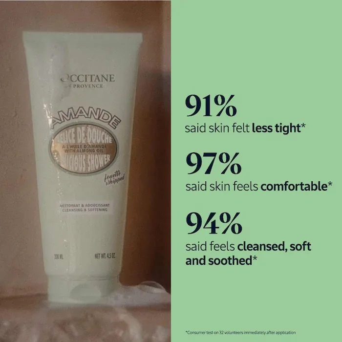L’Occitane Nourishing Whipped Almond Delicious Shower Body Cleanser