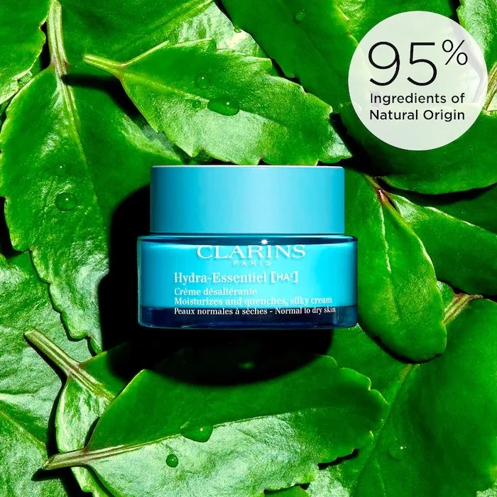 Clarins Hydra-Essentiel Silky Moisturizer with Double Dose Hyaluronic Acid