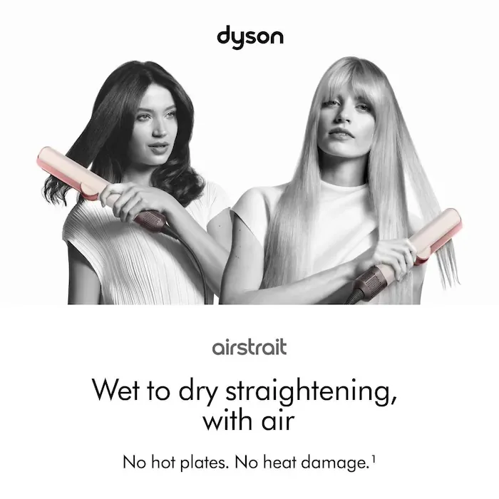 Dyson Airstrait Wet-to-Dry Straightener in Ceramic Pink