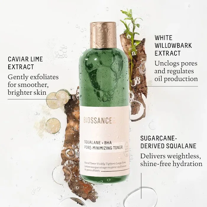 Biossance 2% BHA Pore Minimizing Toner + Squalane