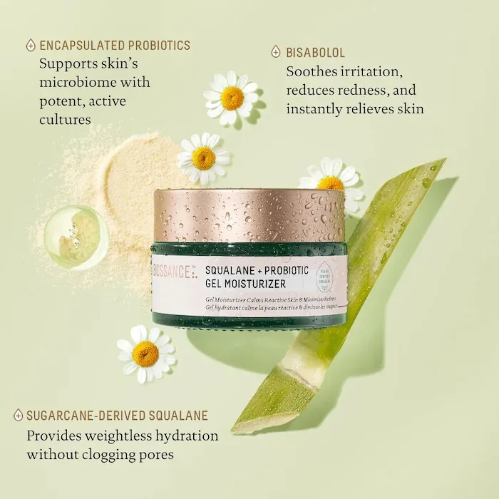 Biossance Probiotic Balancing Gel Moisturizer + Squalane