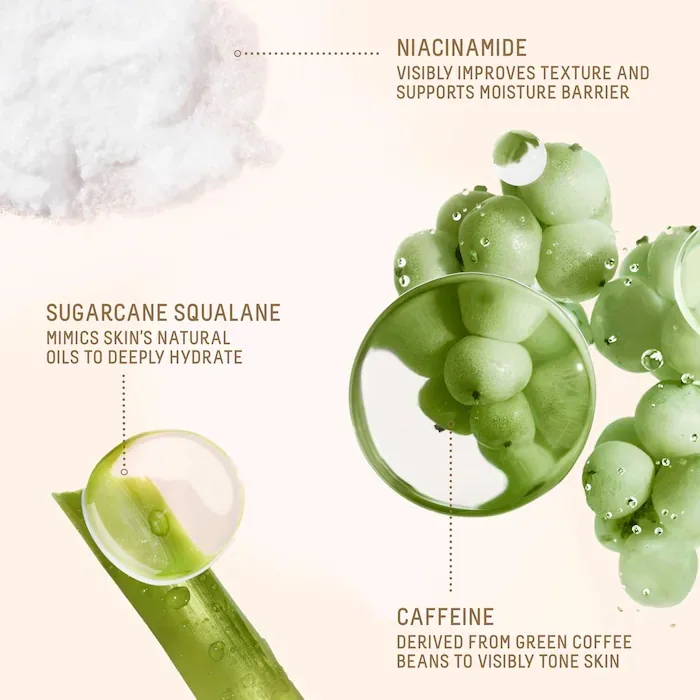 Biossance Caffeine Toning Body Cream + Squalane
