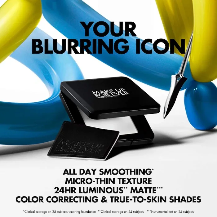 MAKE UP FOR EVER Mini HD Skin Blurring & Perfecting Pressed Powder