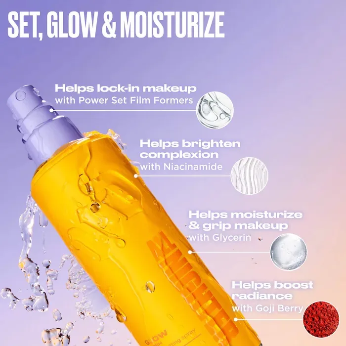 Urban Decay All Nighter Waterproof Hydrating and Glowy Setting Spray with 24HR Wear