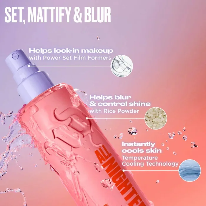 Urban Decay All Nighter Waterproof Matte Setting Spray with 24HR Wear