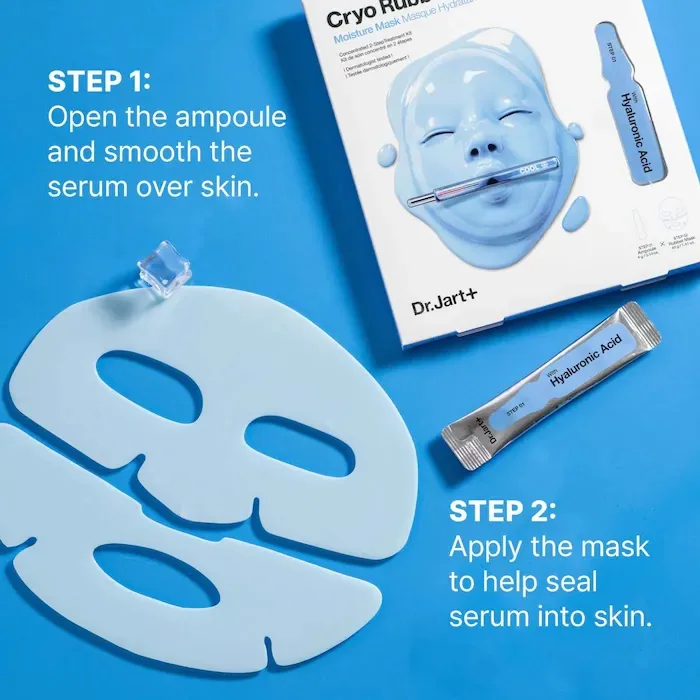 Dr. Jart+ Cryo Rubber Face Mask with Hyaluronic Acid