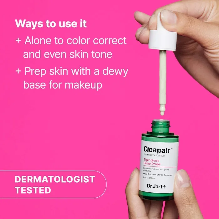 Dr. Jart+ Cicapair ™ Tiger Grass Camo Drops Color Corrector SPF 35