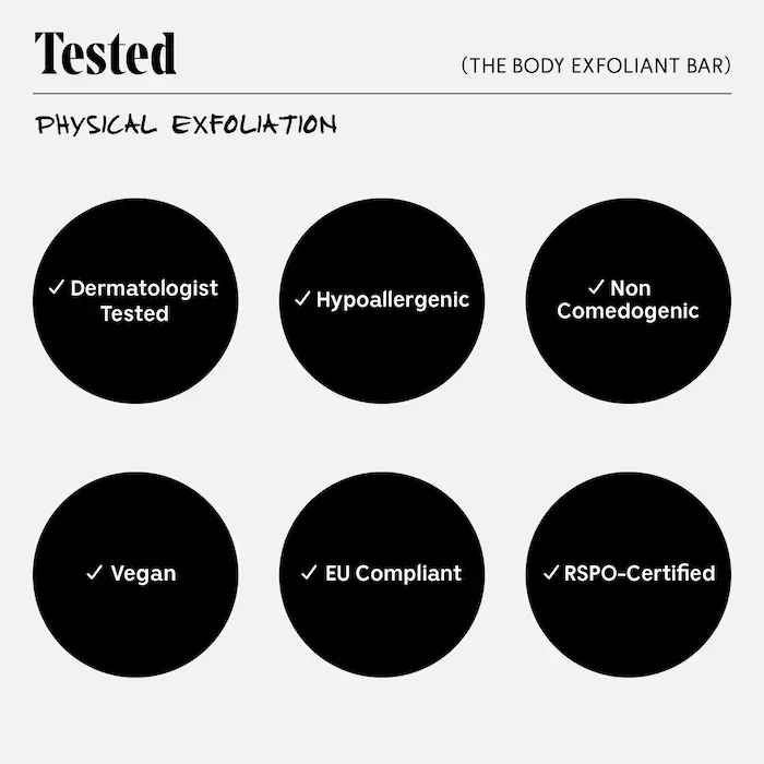 Nécessaire The Body Exfoliant Bar – In-Shower KP Treatment