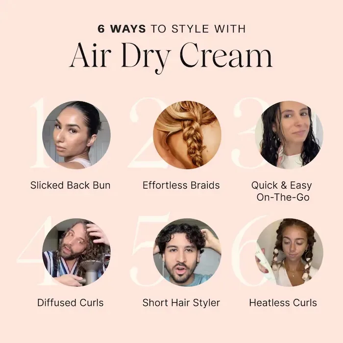 JVN Complete Hydrating Air Dry Hair Styling Cream