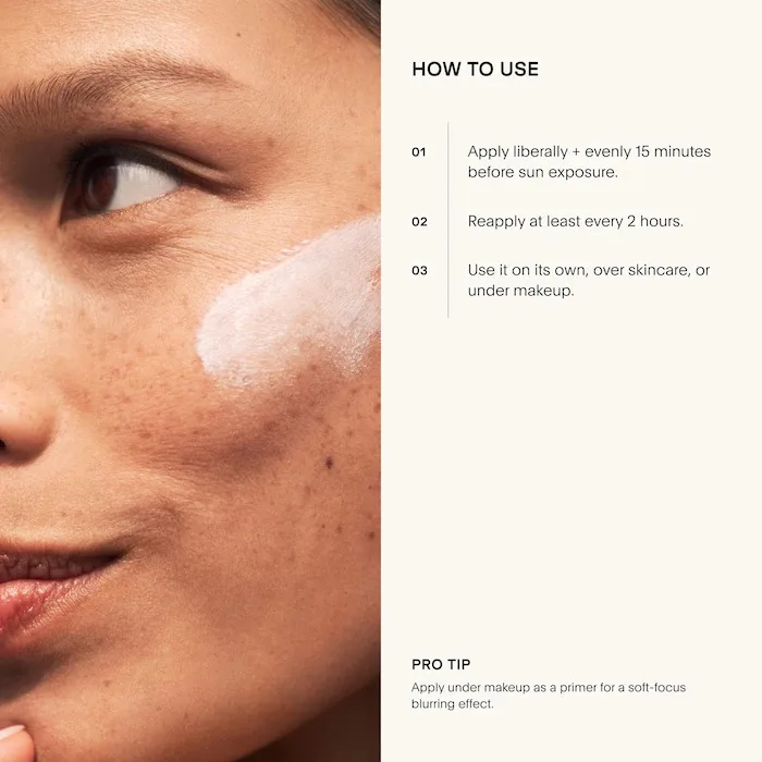 U Beauty Multimodal Sheer Mineral Sunscreen + Primer Broad Spectrum SPF 25