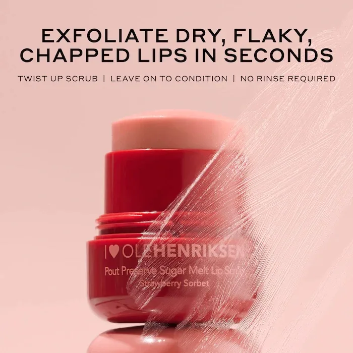 OLEHENRIKSEN Pout Preserve Sugar Melt Exfoliating Lip Scrub