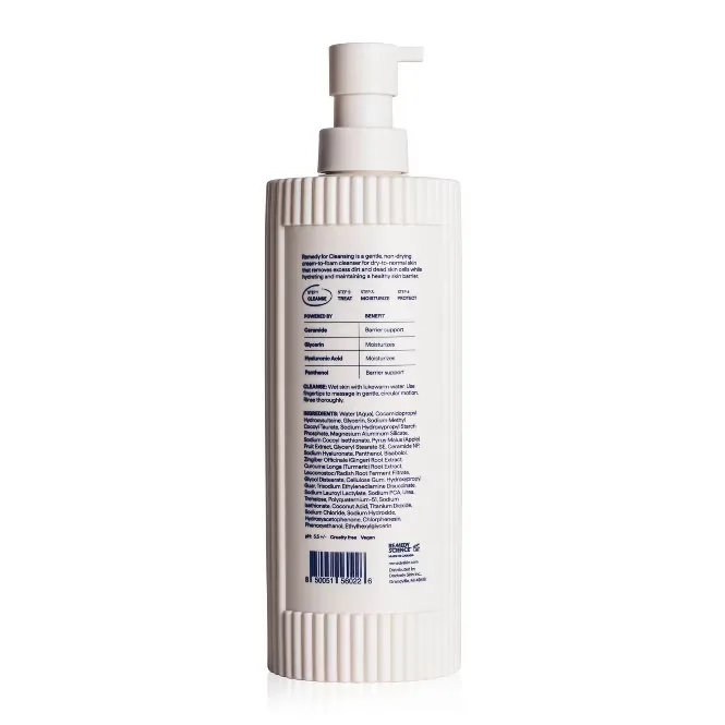 Remedy Skin Cream-to-Foam Face Cleanser